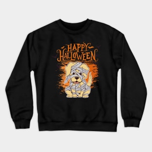 Halloween Happy Halloween Funny Dog Costume Crewneck Sweatshirt